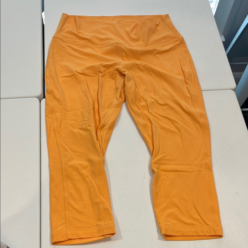 Lululemon Athletica Tangerine Leggings Comfortable Activewear